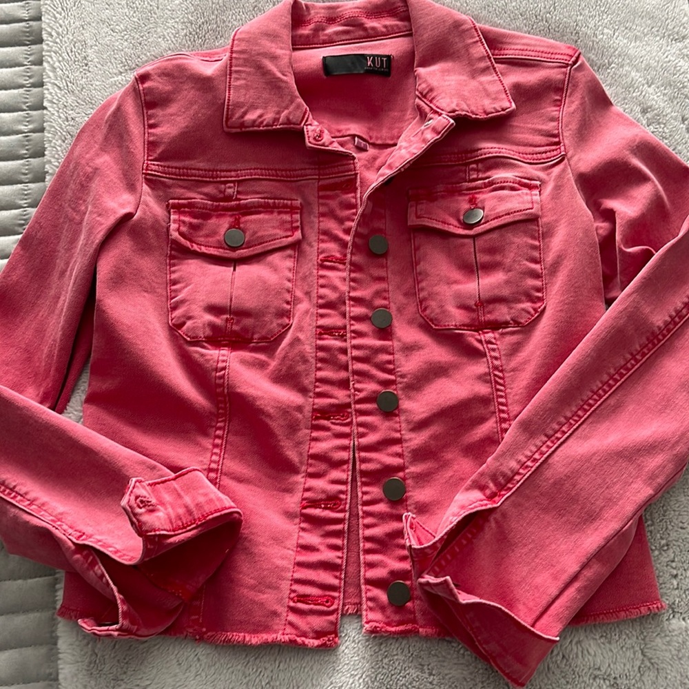 NWOT Kut from the Kluth jean jacket